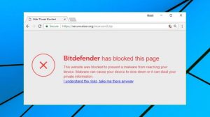 Защита Bitdefender