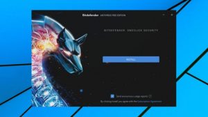 Установка Bitdefender